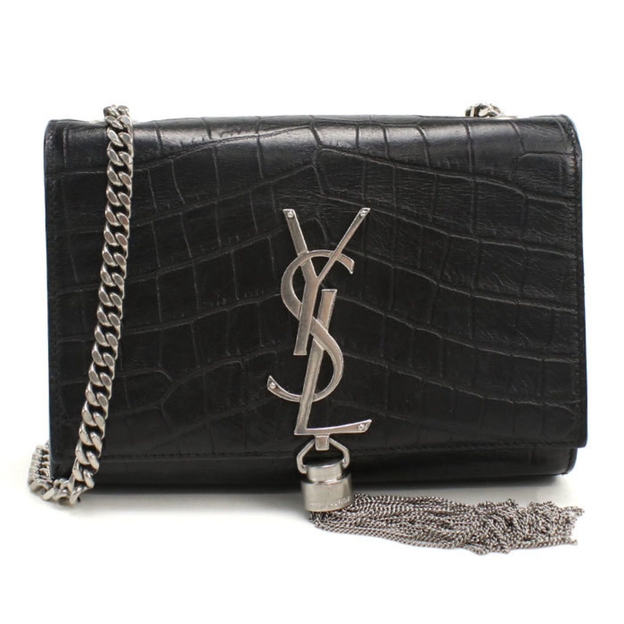 Saint Laurent Paris Saint Laurent Shoulder Bag 354120 Chain Women's Black Size ONE SIZE - 1 Thumbnail