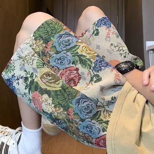 Japanese Brand Rose Vintage Niche High Street Shorts Size US 30 / EU 46 - 3 Thumbnail