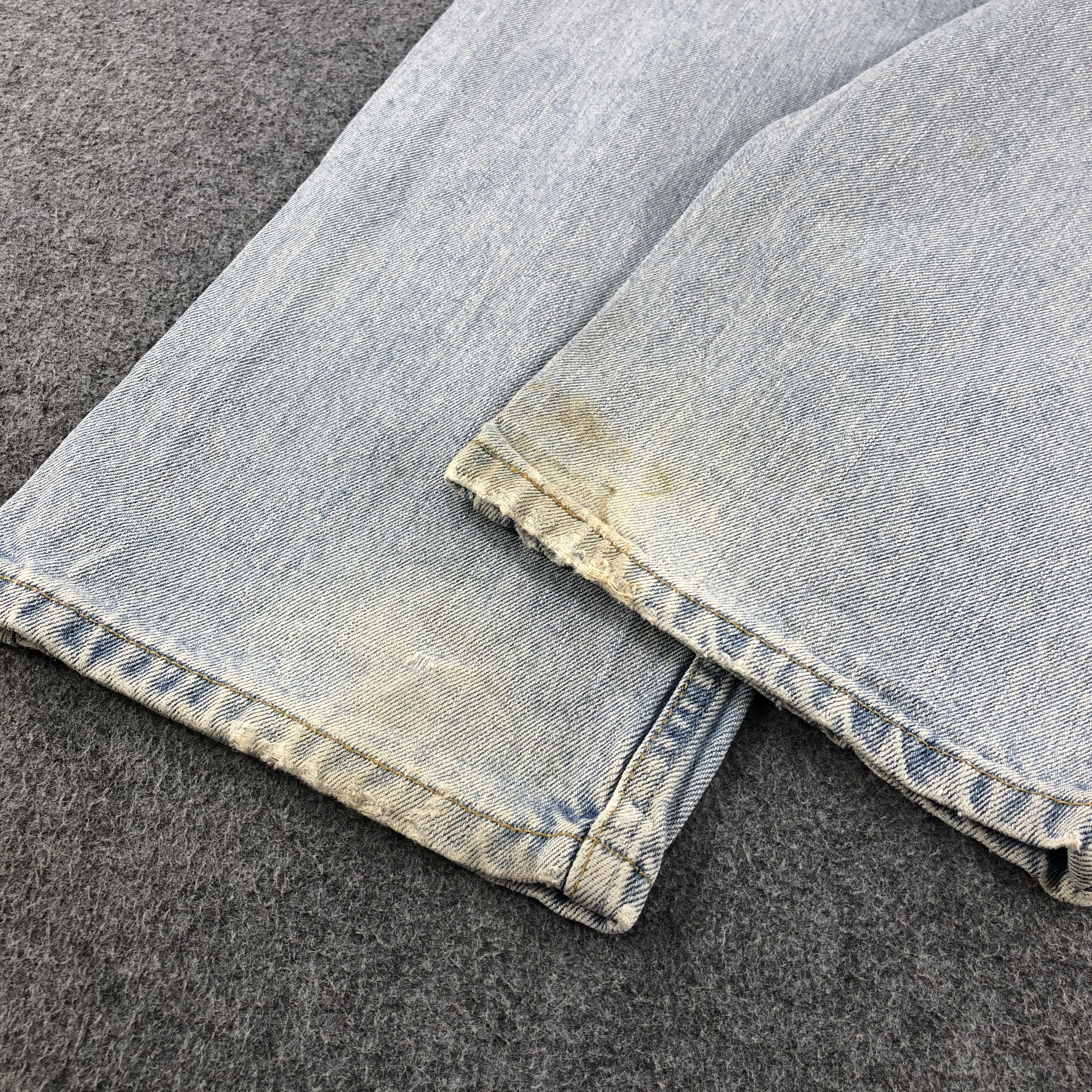 Levi's Vintage Light Wash Levis 505 Jeans-J1224 Size US 33 - 6 Thumbnail