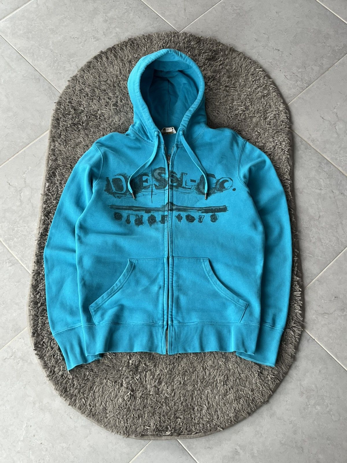 Diesel Vintage Zip Hoodie Diesel Japanese Brand Streetwear Size US M / EU 48-50 / 2 - 1 Thumbnail