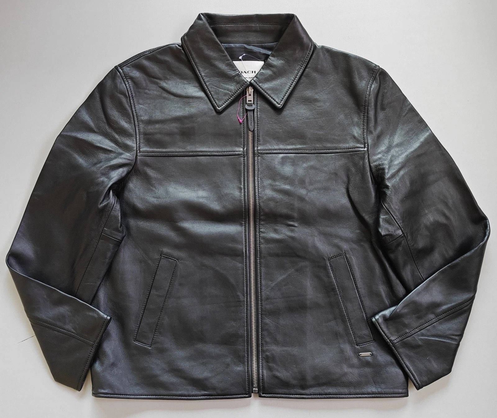 Coach Leather Jacket FTP 5064