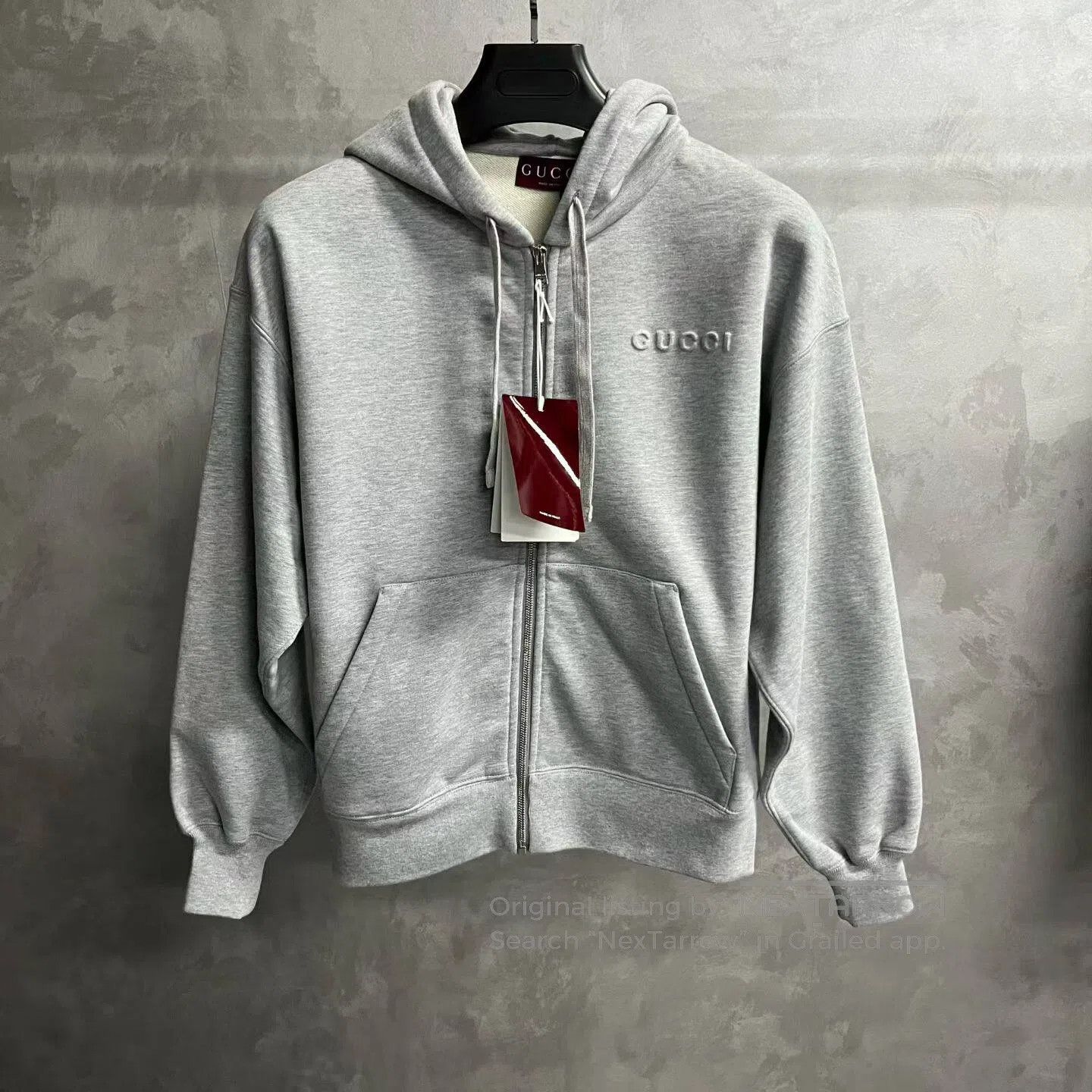 Gucci Guicci Letter embroidered hooded, zipperpered, loose-fitti Size US XXS / EU 40 - 1 Thumbnail