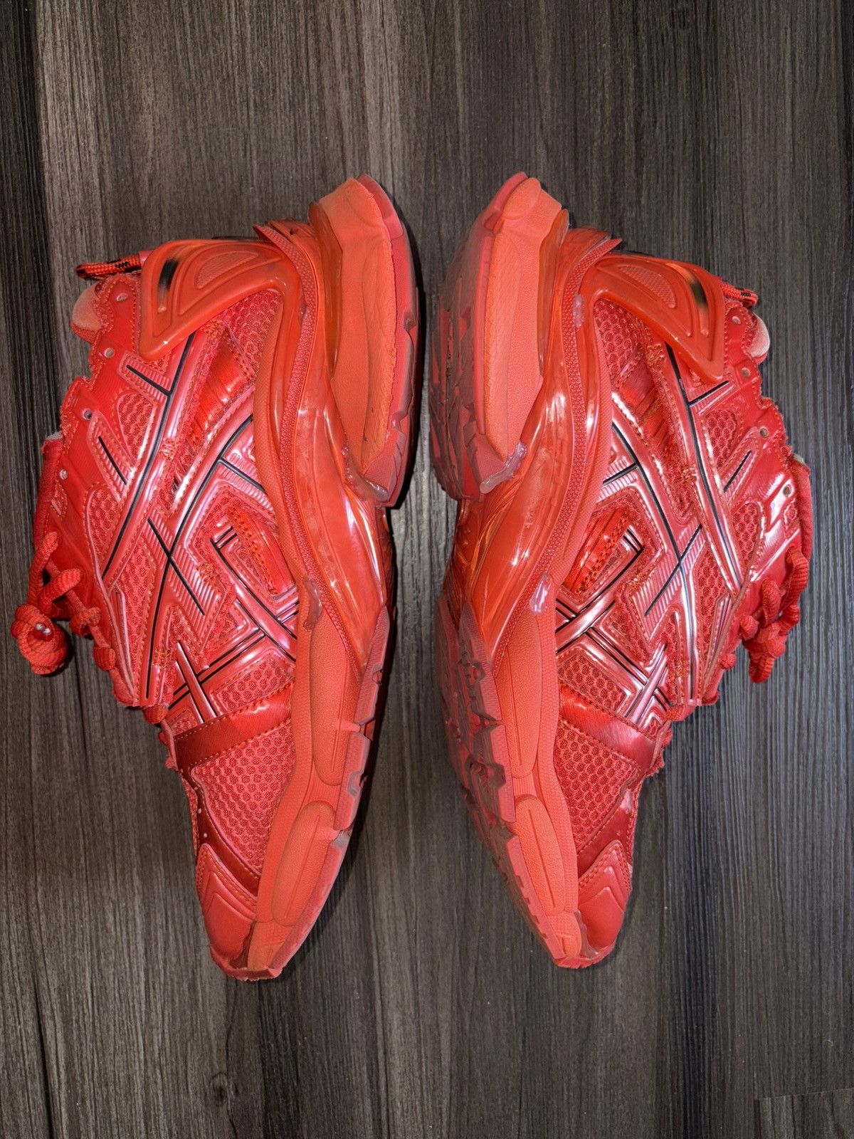 Balenciaga Balenciaga Runner Red Size US 11 / EU 44 - 4 Thumbnail