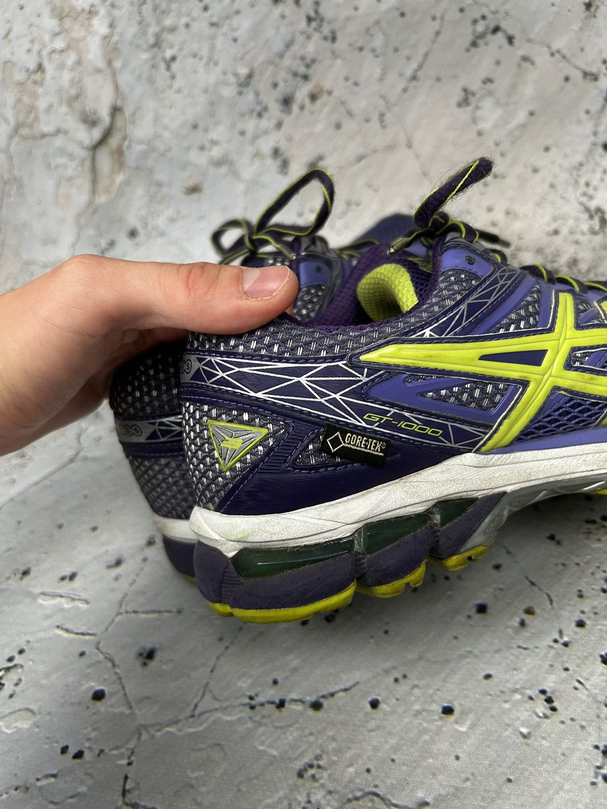 Asics × Vintage Vintage Asics GT-1000 Purple Sneakers Running 90s Retro Hype Size US 8.5 / EU 41-42 - 4 Thumbnail