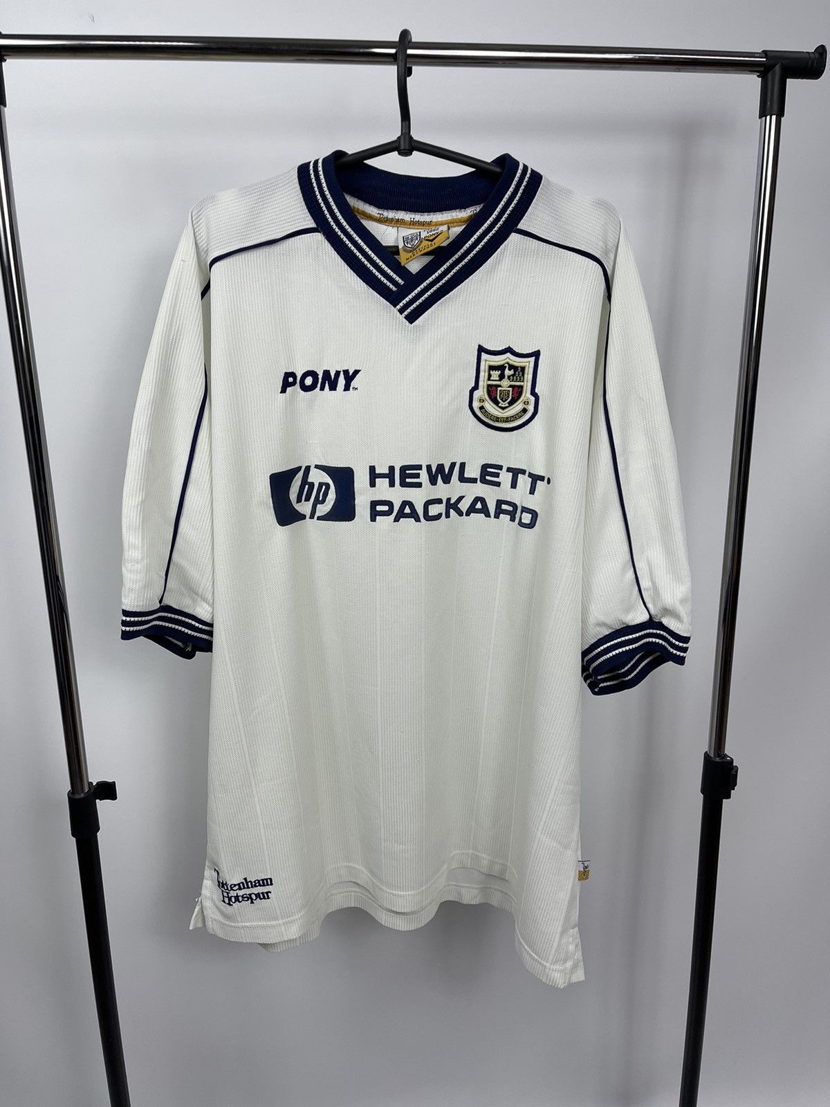 PONY Pony Tottenham Hotspur 1997 1999 Home Vintage Shirt Size XXL Size US XXL / EU 58 / 5 - 1 Thumbnail