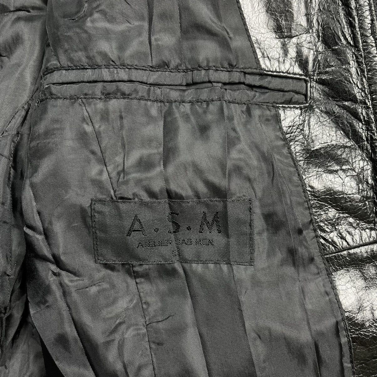 Tornado Mart A.S.M Atelier sab men rider leather jacket vkei style Size US M / EU 48-50 / 2 - 11 Thumbnail