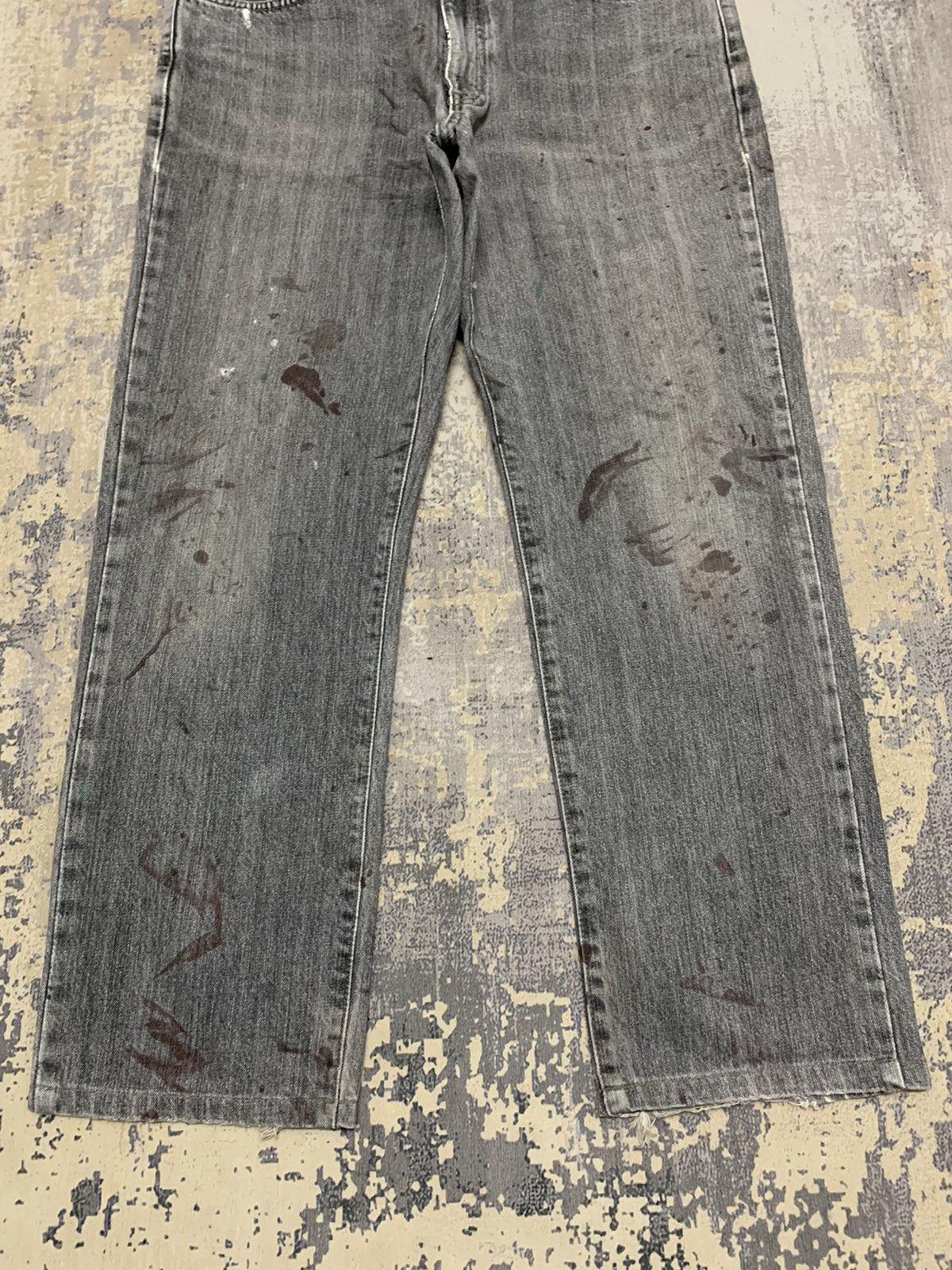 Japanese Brand Edwin Paint Splash Undercover Style Jean 34x28 Size US 34 / EU 50 - 4 Thumbnail