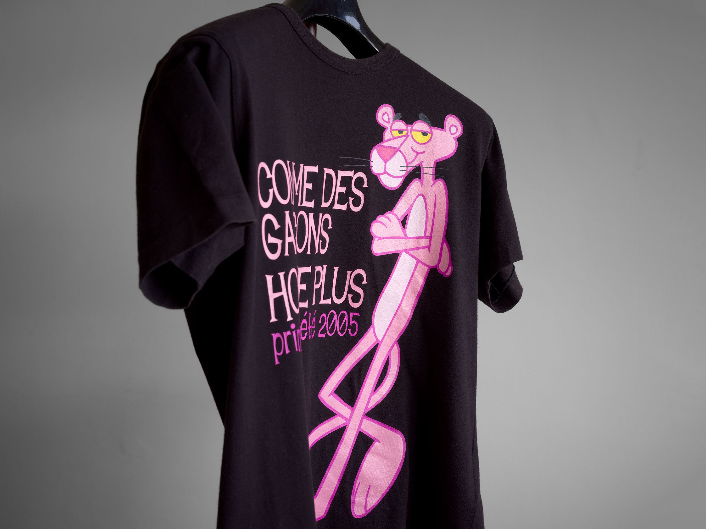 SS2005 COMME des GARÇONS HOMME PLUS PINK PANTHER T-SHIRT