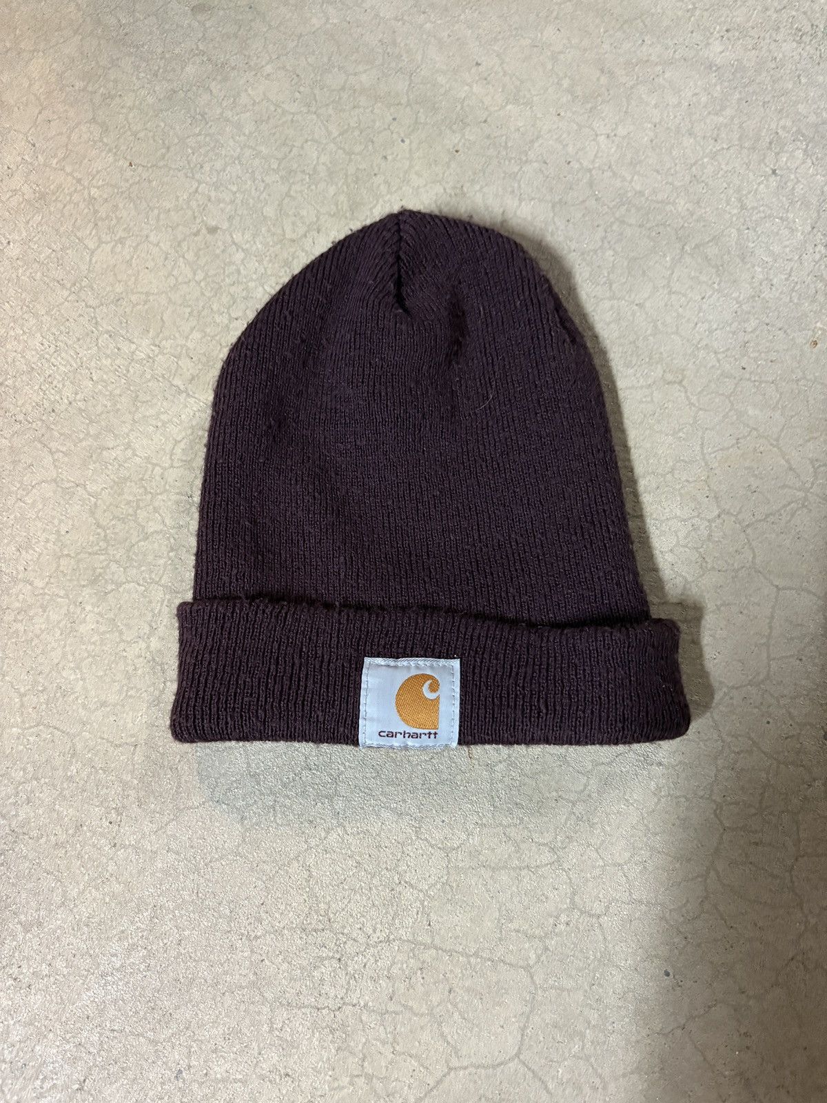 Carhartt Carhartt Y2K Deep Wine Beanie Size ONE SIZE - 1 Thumbnail
