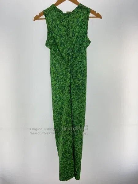 Comme des Garcons Comme Des Garcons Green vintage floral dress Size M / US 6-8 / IT 42-44 - 2 Thumbnail
