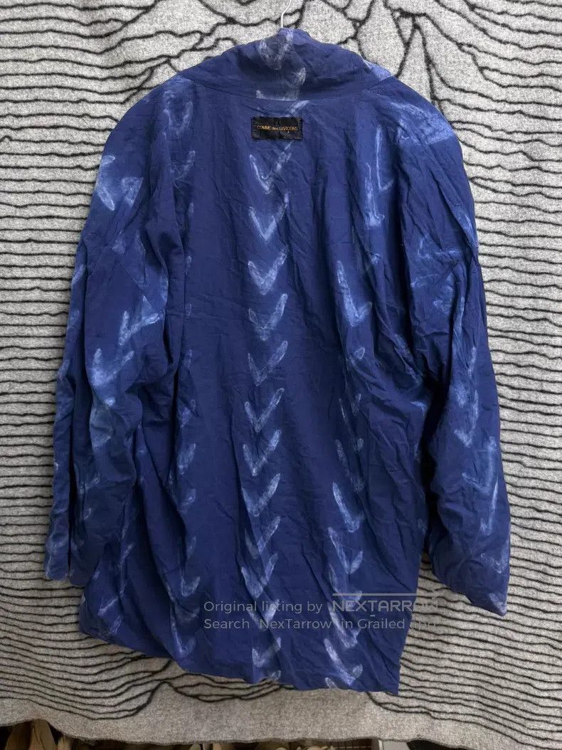 Comme des Garcons Comme des Garcons Dyed Cotton Asymmetrical Collar Jacket Size S / US 4 / IT 40 - 8 Thumbnail