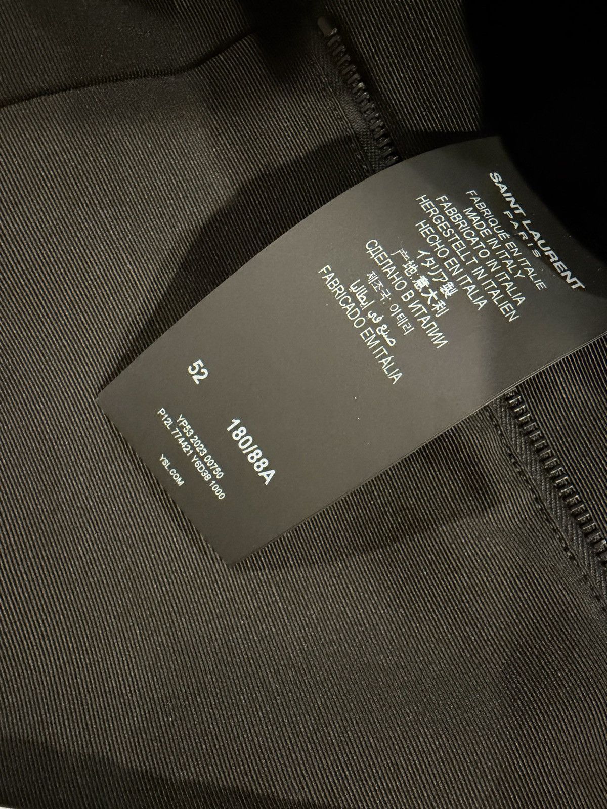 Saint Laurent Paris Saint laurent mens 2023 textured dress pants. 52/36. $1950 Size US 36 / EU 52 - 10 Thumbnail
