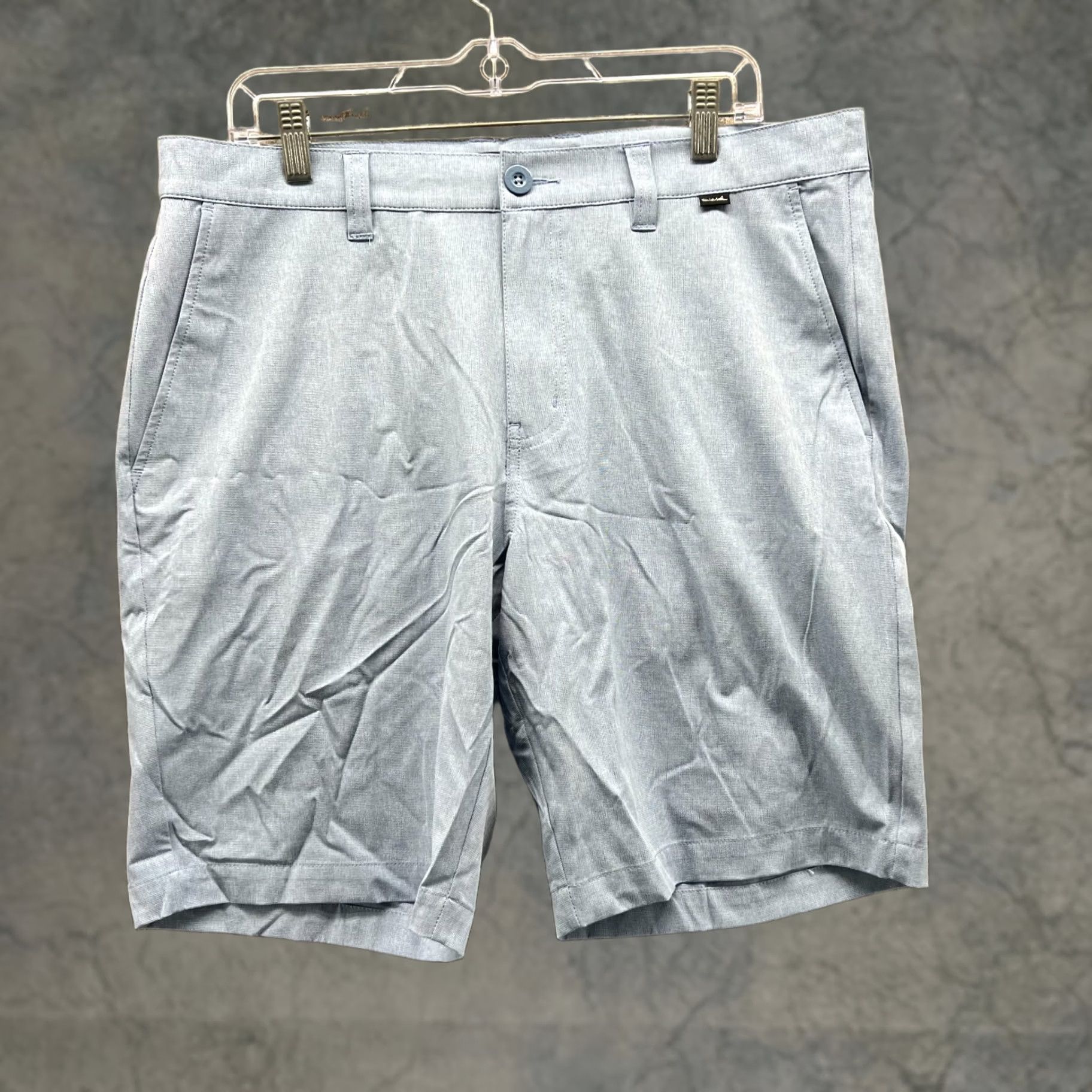 TravisMathew Travis Mathew Shorts Men 36 Chino Flat Front Blue Outdoor Casual Golf Canvas Socks? Actually no socks. Size US 36 / EU 52 - 1 Thumbnail