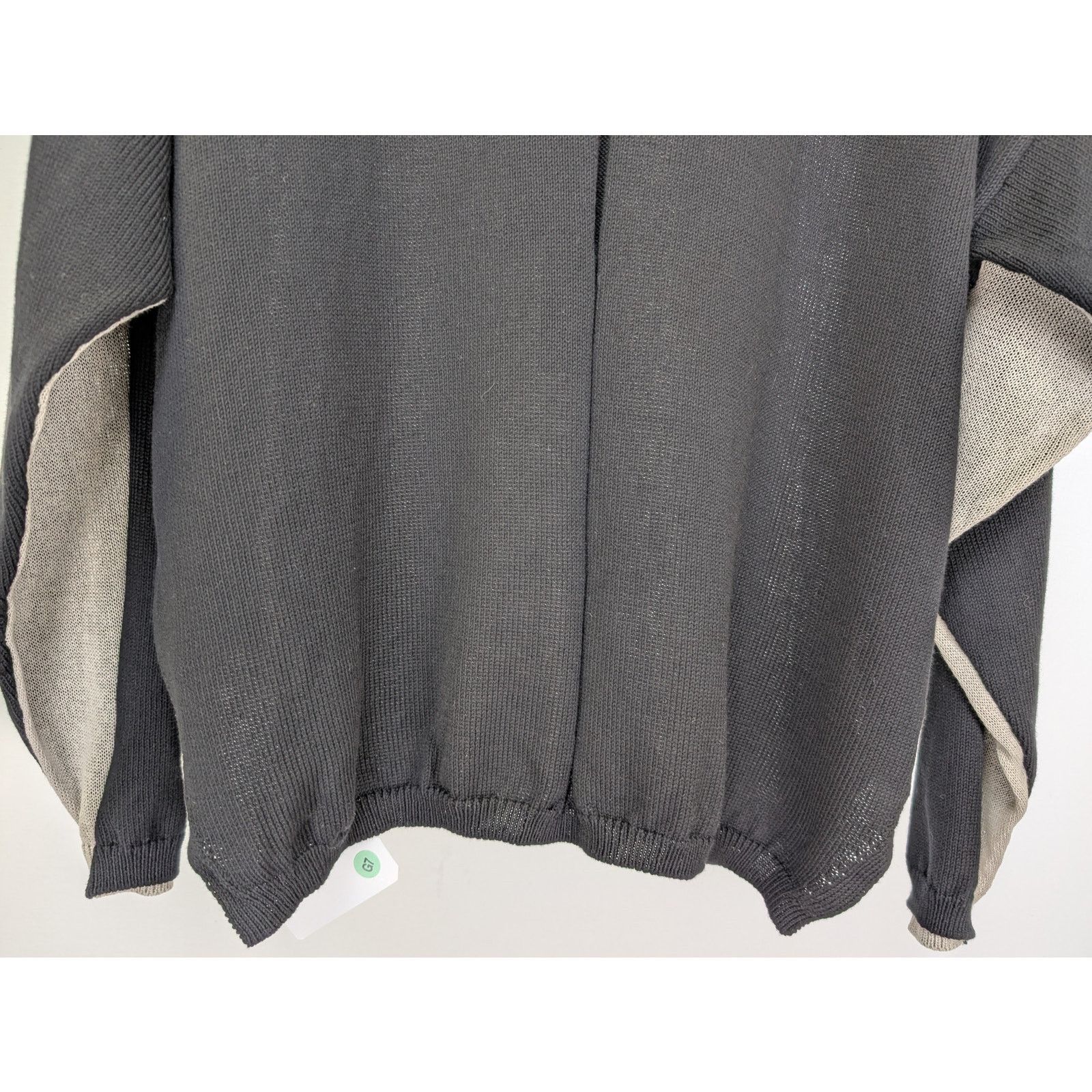 Rick Owens o1rshd1 Combo Crewneck Sweatshirt in Black/Pearl Size US XL / EU 56 / 4 - 10 Thumbnail