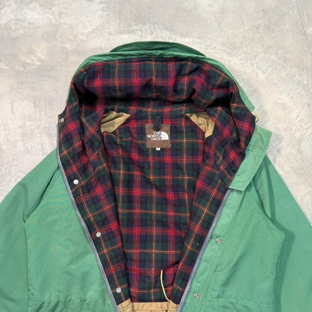 The North Face Vintage The North Face Brown Label Hood Mountain Parka Green Size US XL / EU 56 / 4 - 5 Thumbnail