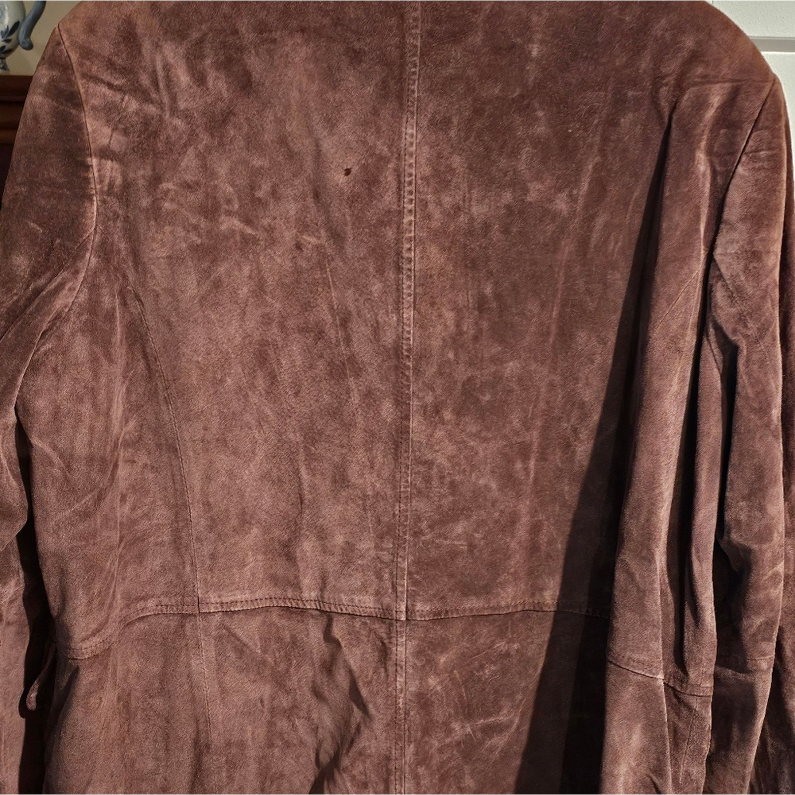 Preston & York Preston & York brown genuine Suede Leather Jacket blazer XL Size XL / US 12-14 / IT 48-50 - 4 Thumbnail