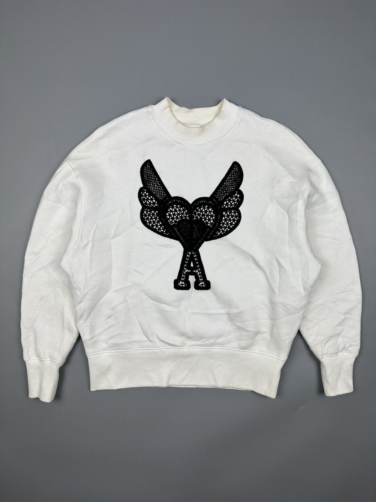 AMI AMI Alexandre Mattiussi Sweatshirt Size US S / EU 44-46 / 1 - 1 Thumbnail