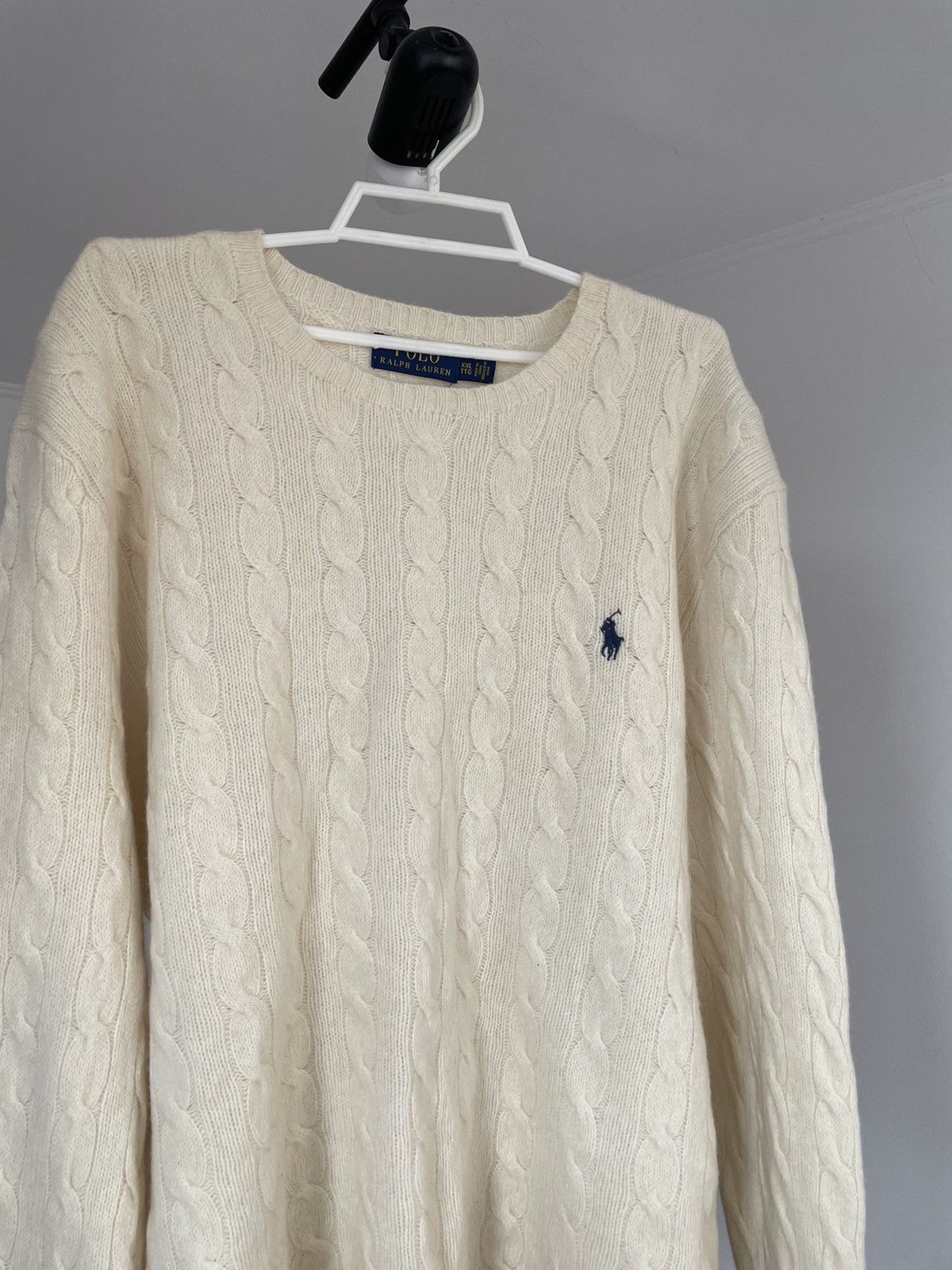 Polo Ralph Lauren Rare🔥 Cashmere Polo Sweater Size US XL / EU 56 / 4 - 2 Thumbnail