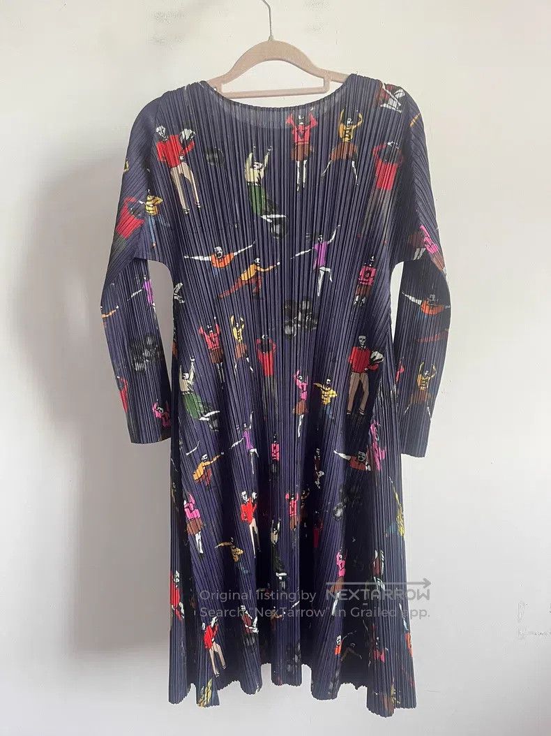 Issey Miyake Issey Miyake Black Dress Size L / US 10 / IT 46 - 2 Thumbnail
