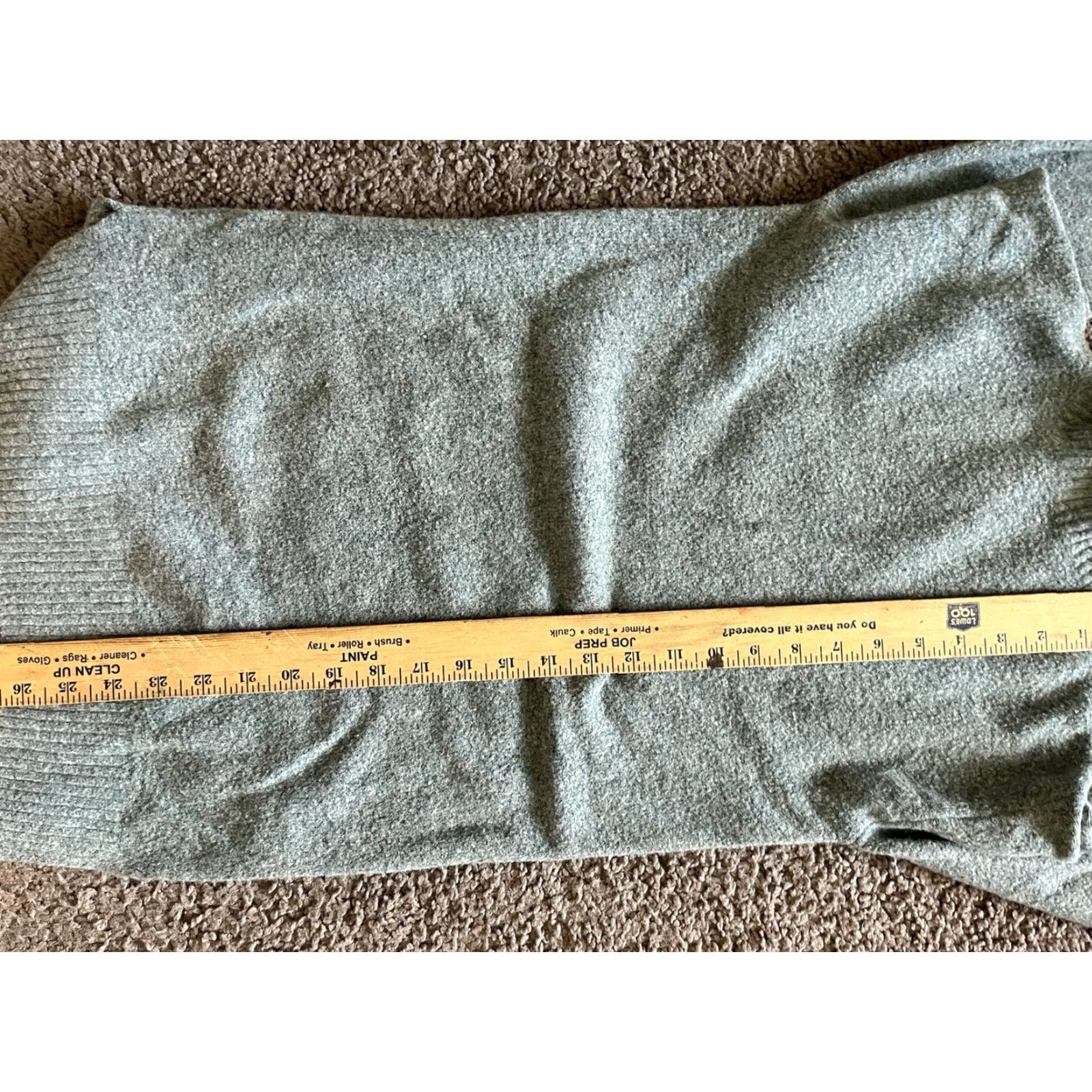 Zara VINTAGE Zara Women Sweater 3/4 Sleeve Turtleneck Adult 10 Blue Womens Size L / US 10 / IT 46 - 5 Thumbnail