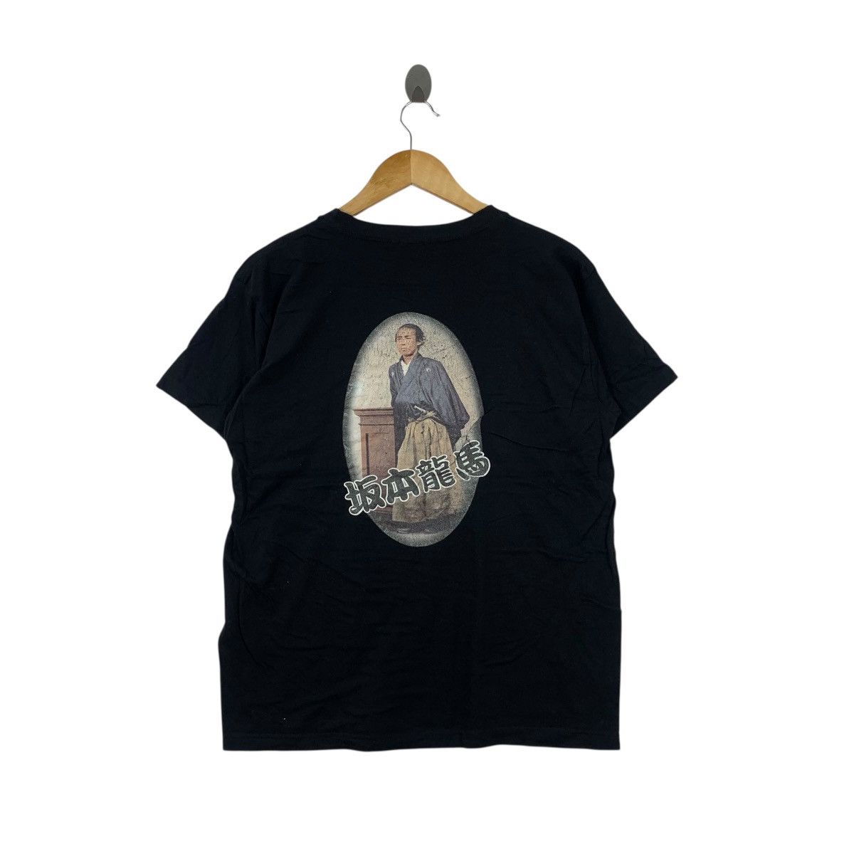 Vintage Vintage SAKAMOTO RYOMA SAMURAI Japan Traditional Tee Shirt Size US M / EU 48-50 / 2 - 1 Thumbnail