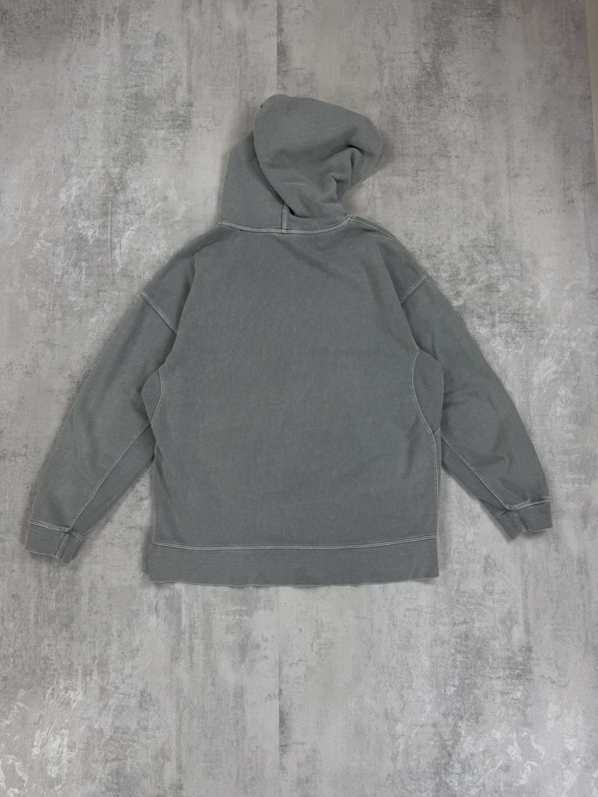 Zara ZARA Mens Hoodie washed grey size Large Size US L / EU 52-54 / 3 - 14 Thumbnail