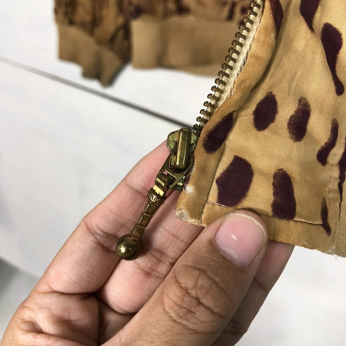 Hysteric Glamour 🔥VINTAGE BOMBER JACKET BEPPE SPADACINI SPORTS TIGER STYLE Size US M / EU 48-50 / 2 - 18 Thumbnail