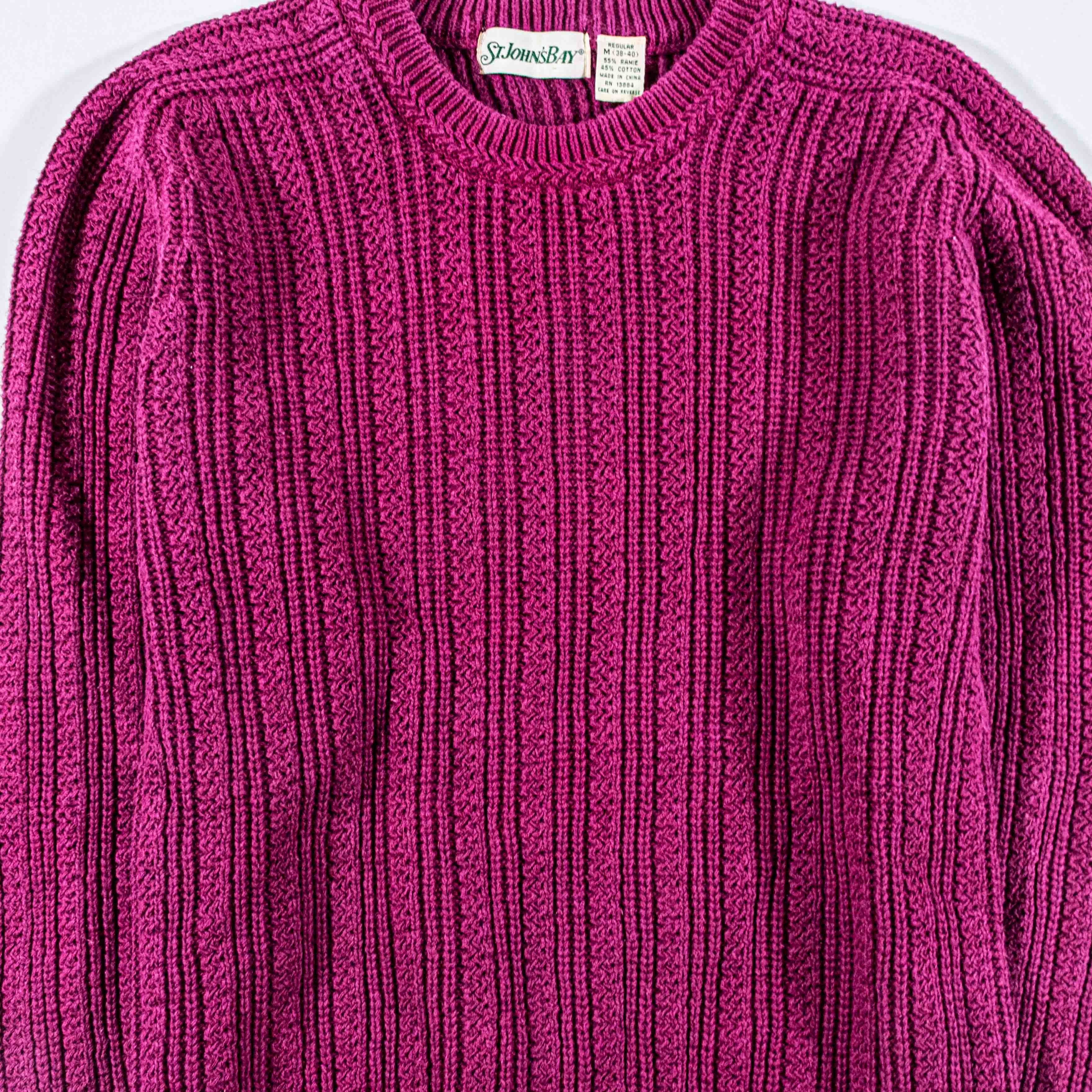 St. Johns Bay VTG St Johns Bay Fisherman Sweater Chunky Cable Knit Size US M / EU 48-50 / 2 - 3 Thumbnail