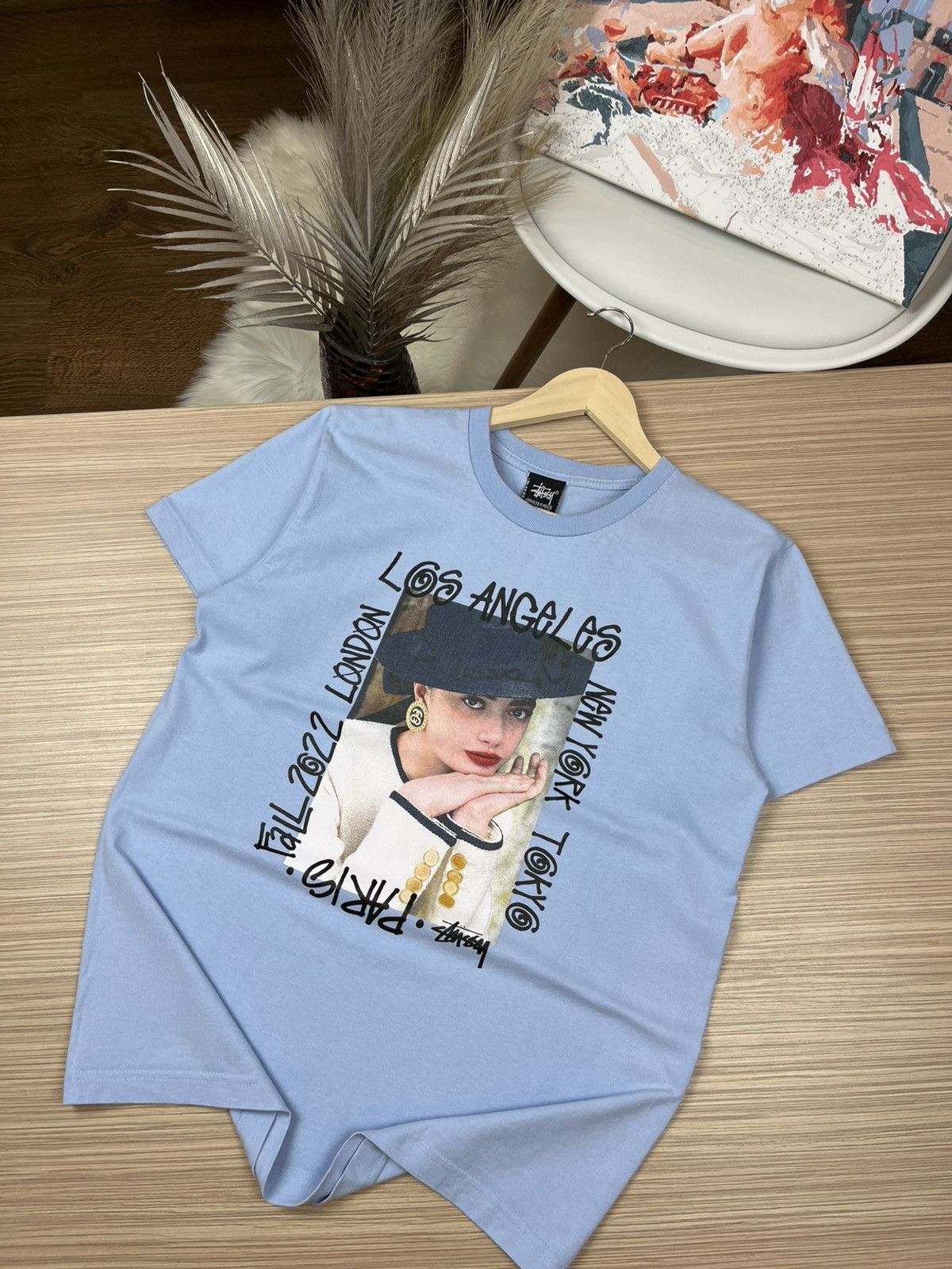 Japanese Brand × Vintage Stussy Tee T Shirt Vintage Size US M / EU 48-50 / 2 - 1 Thumbnail