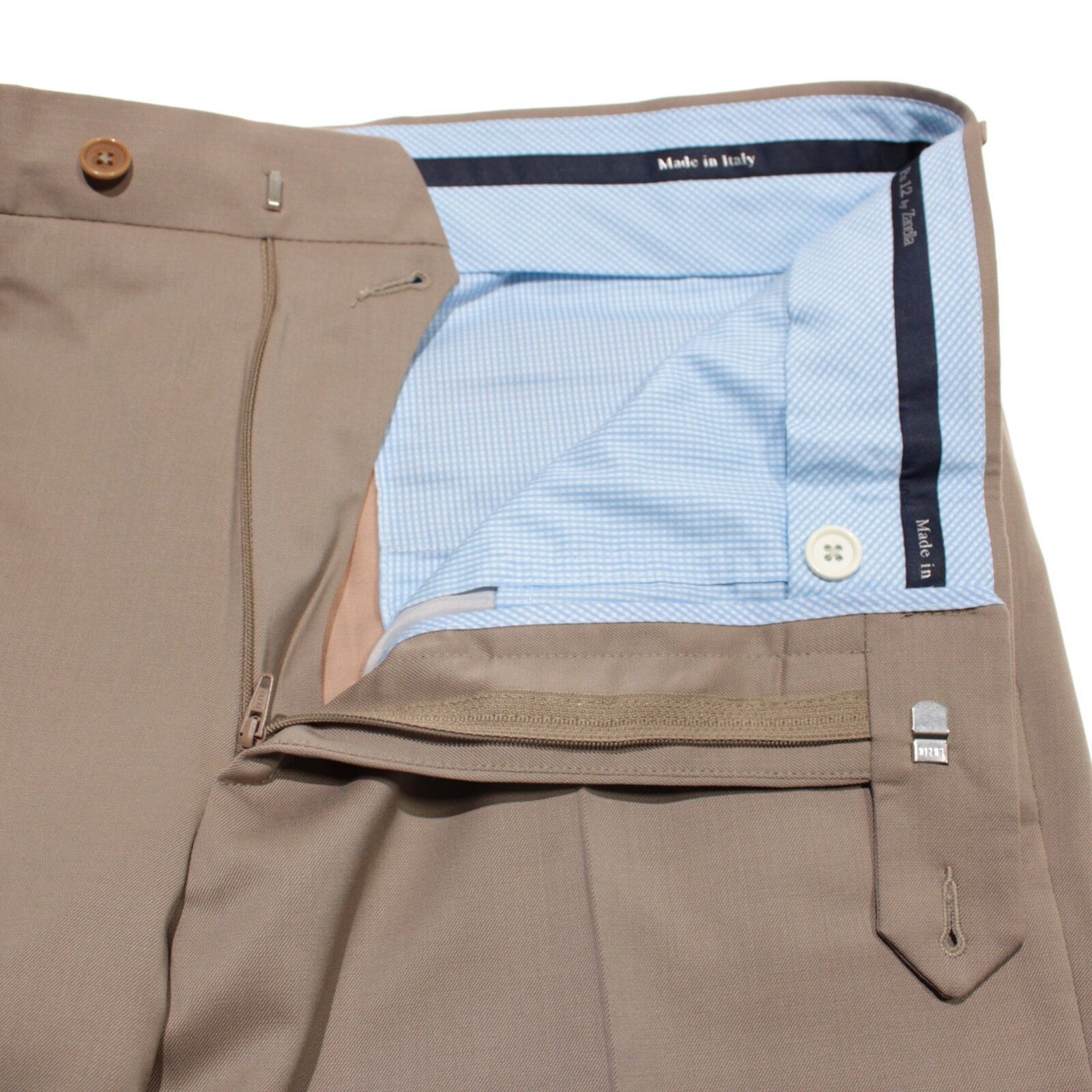 Zanella Zanella New with tags Dress Pants Size 33 US In Beige Size US 33 - 3 Thumbnail