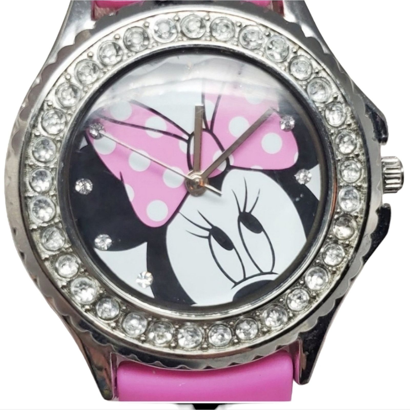 Disney Disney Minnie Mouse Pink Watch - Sparkling Elegance | Grailed