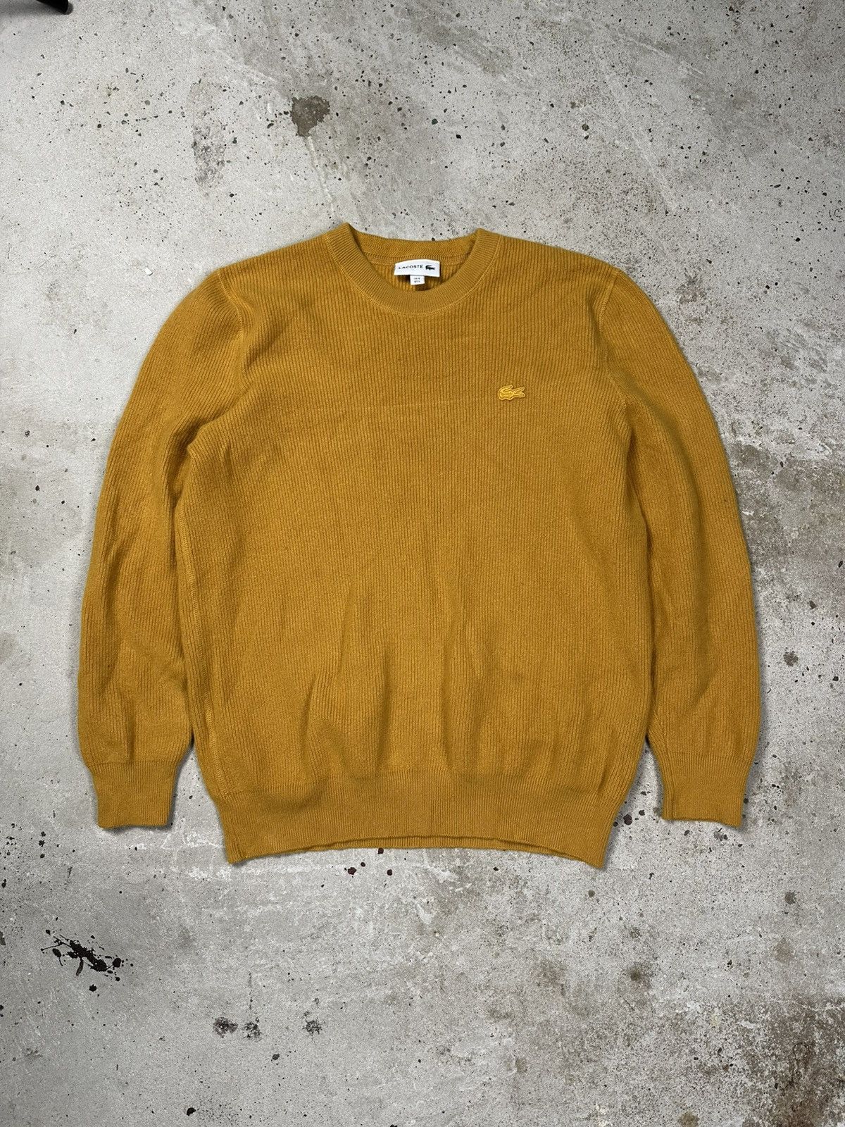 Lacoste × Vintage Lacoste Wool & Cashmere Small Logo Sweater Jumper Size US M / EU 48-50 / 2 - 1 Thumbnail