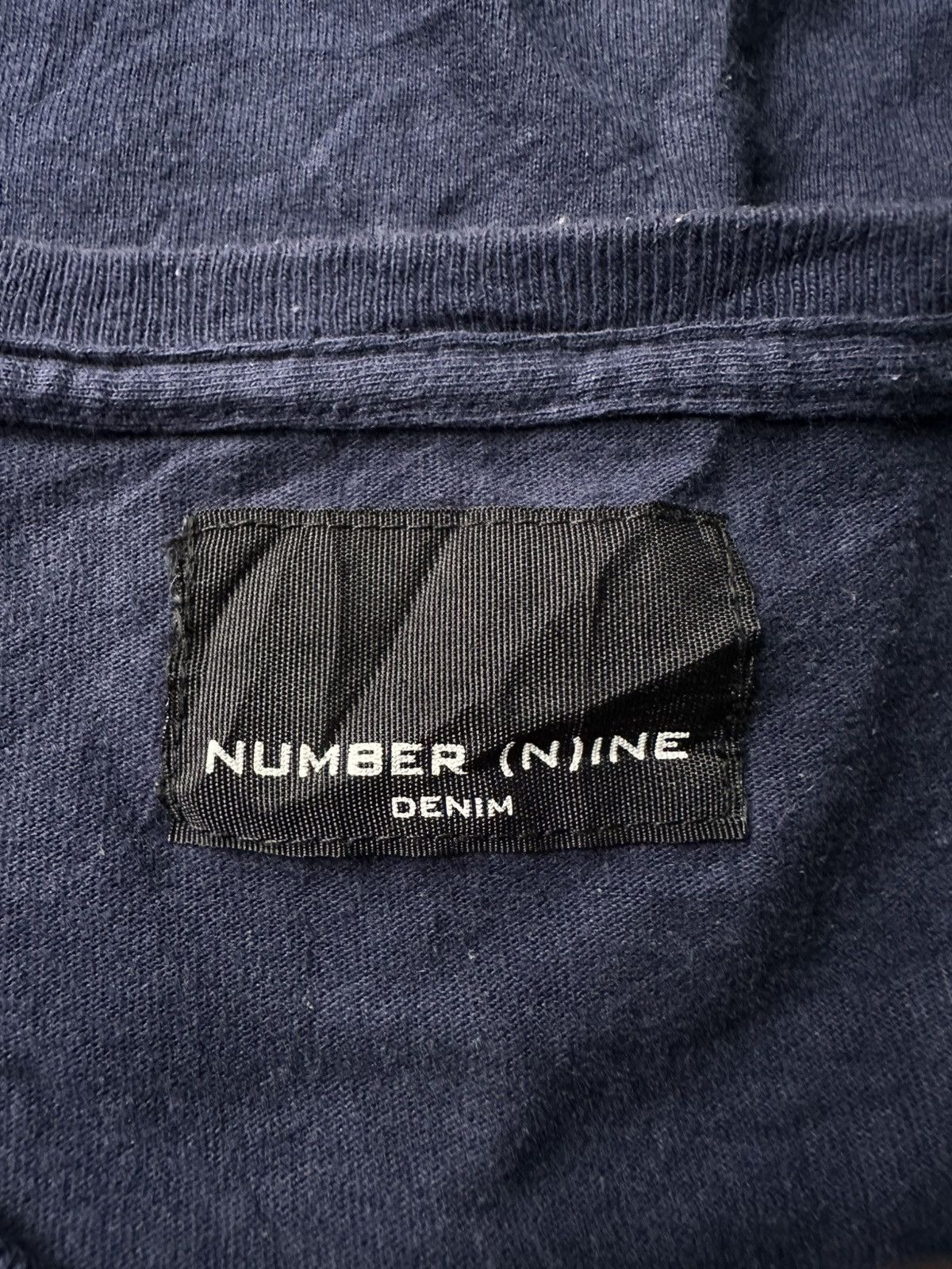 Comme des Garcons × Japanese Brand × Number (N)ine Number Nine Denim Pocket T-shirt Size US M / EU 48-50 / 2 - 3 Thumbnail