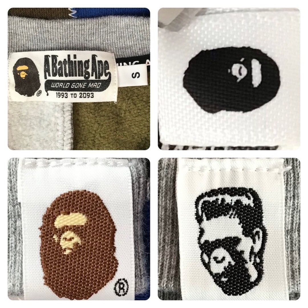 Bape BAPE Crazy Patchwork Shark Sweat shirt a bathing ape Size US S / EU 44-46 / 1 - 6 Thumbnail