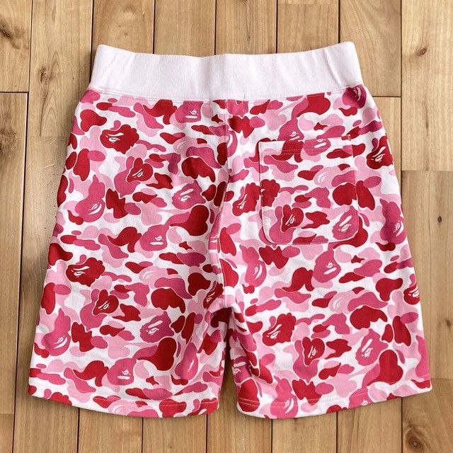 Bape BAPE ABC camo pink sweat shorts a bathing ape ★size M Size US 32 / EU 48 - 3 Thumbnail