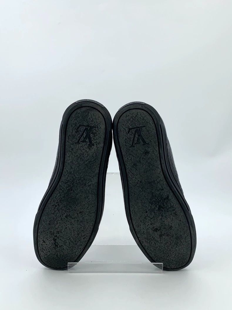 Louis Vuitton Louis Vuitton Black alligator leather lace-up zip-up high- Size US 6.5 / EU 39-40 - 5 Thumbnail