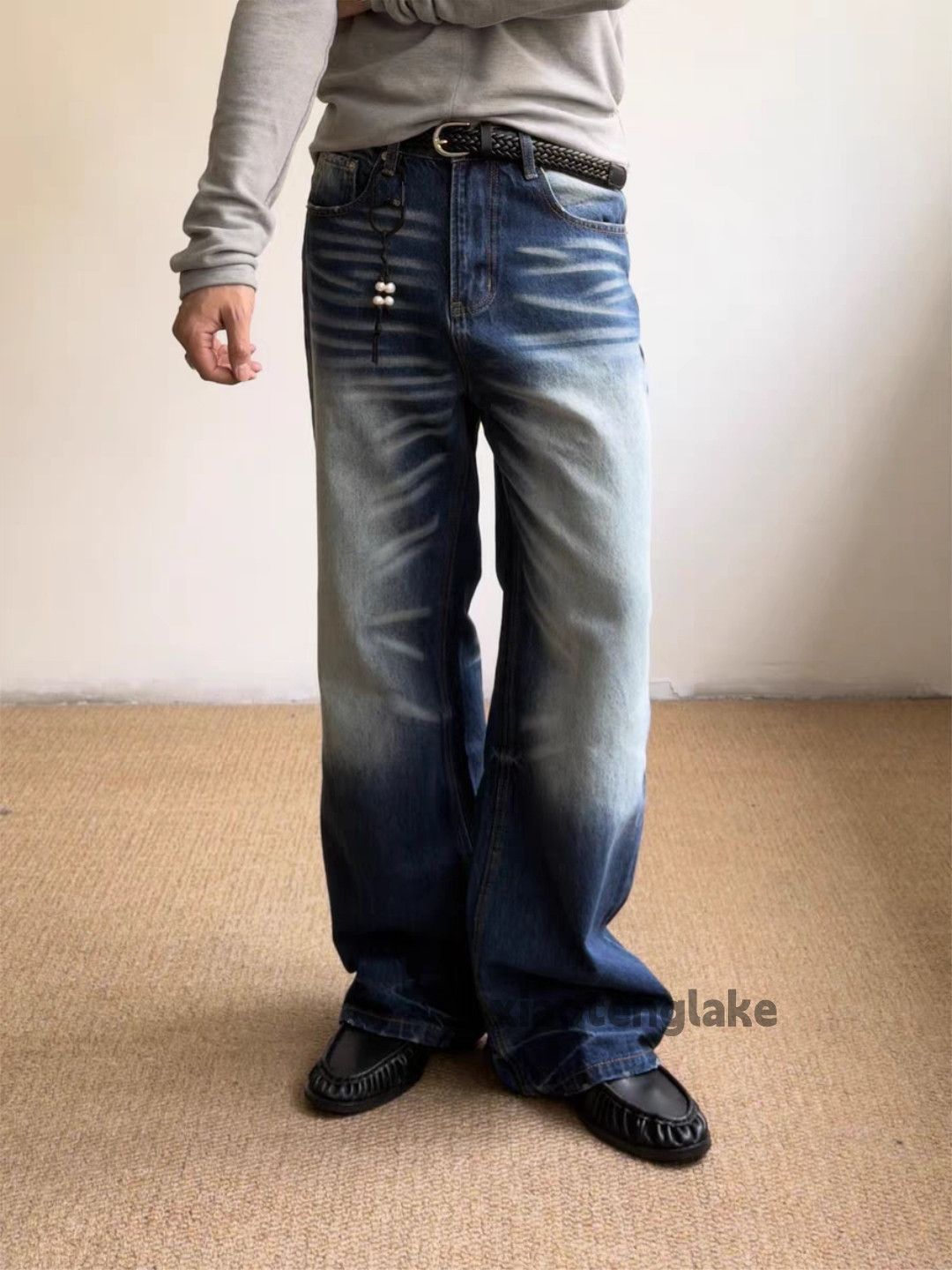Jean xtl faded rafsimons Balenciaga style flared punk y2k jeans Size US 32 / EU 48 - 5 Thumbnail