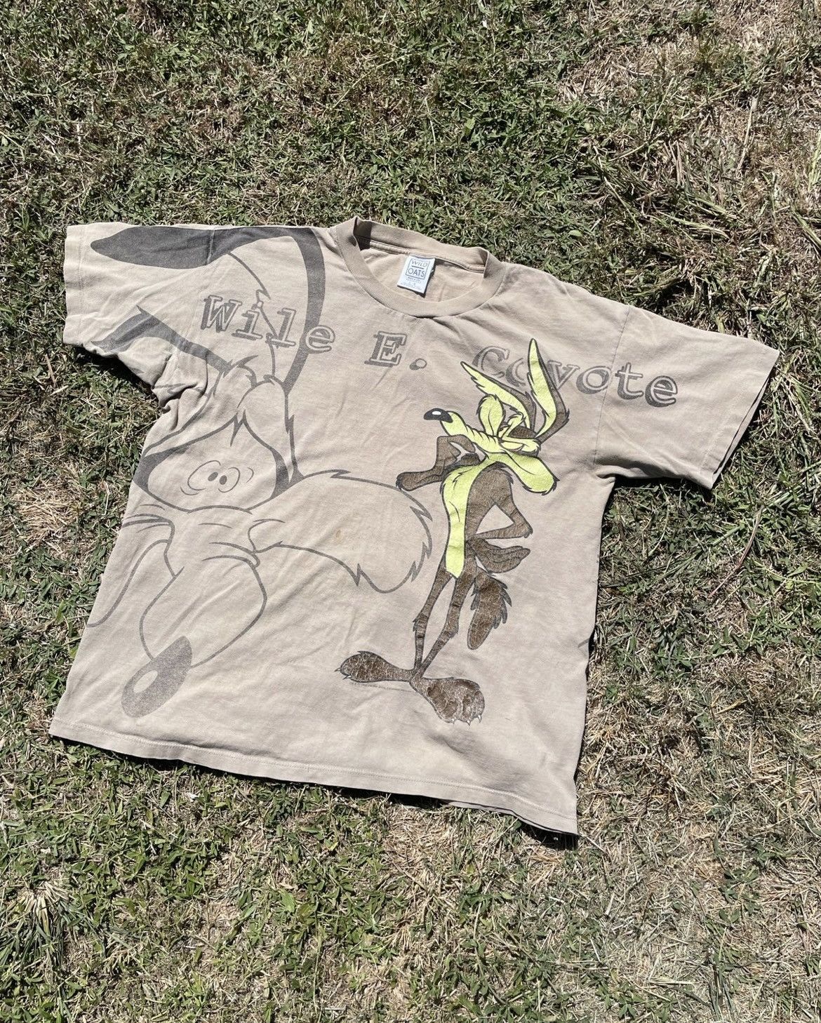 Cartoon Network × Vintage Vintage 90s Looney Tunes Wile E Coyote Shirt Size Large Size US L / EU 52-54 / 3 - 9 Thumbnail