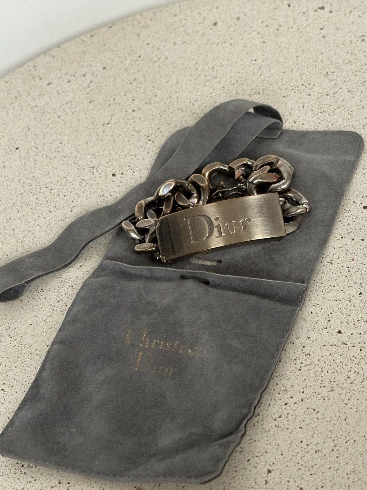 Dior 2004 John Galliano Cuban Link Stash Spot Bracelet - Main Image