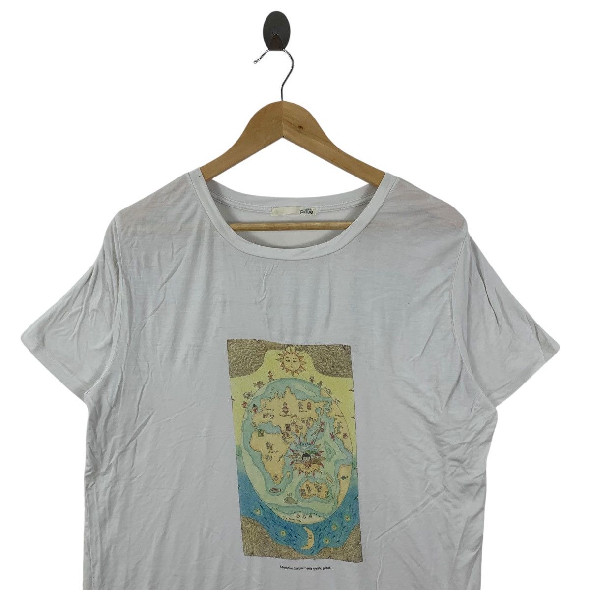 Japanese Brand MOMOKO SAKURA Chibi Maruko Chan Gelato Pique Japan Tshirt Size US M / EU 48-50 / 2 - 2 Thumbnail
