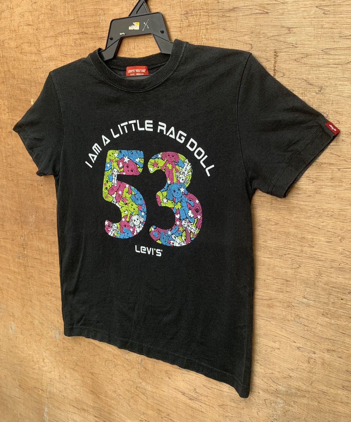 Levi's Levis Red Tab 53 I Am A Little Rag Doll T Shirt Size M / US 6-8 / IT 42-44 - 4 Thumbnail