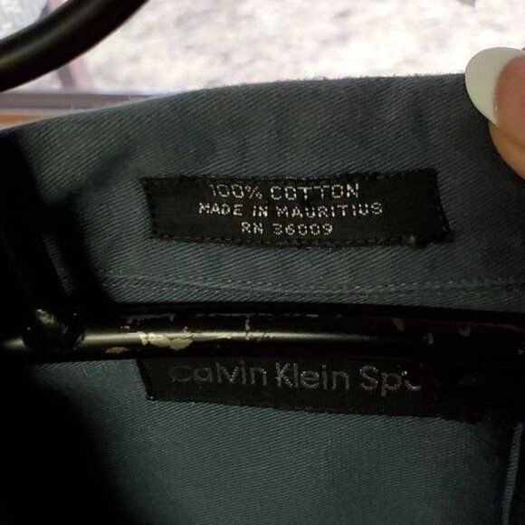 Calvin Klein Calvin Klein Sport Casual Button Down Sz. S Shirt Size US S / EU 44-46 / 1 - 3 Thumbnail