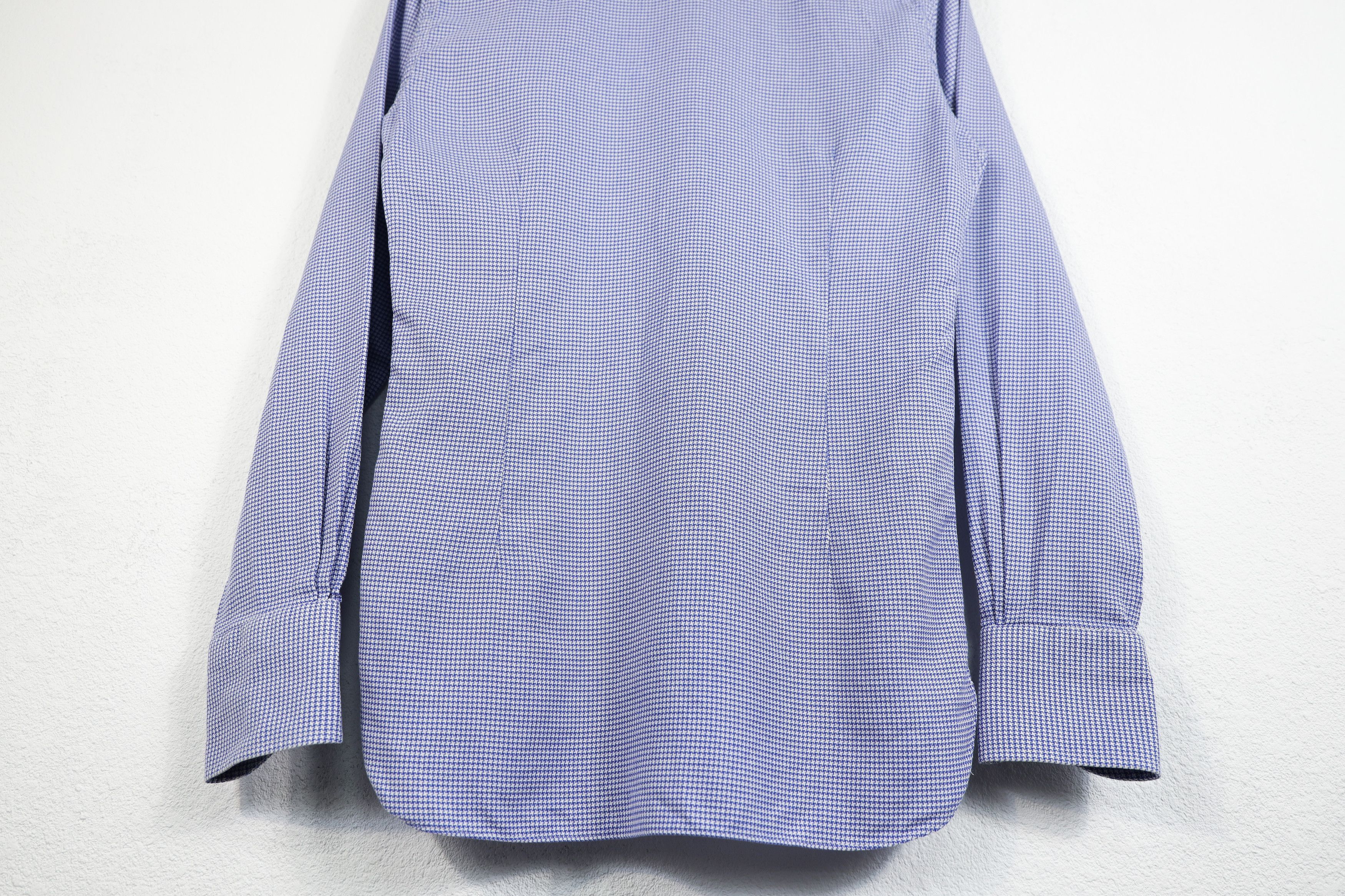 Tom Ford Tom Ford Blue White Knit Cotton Dress Formal Shirt 39 Size US M / EU 48-50 / 2 - 11 Thumbnail