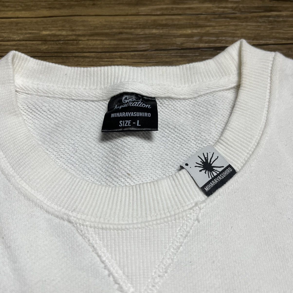 Maison MIHARA YASUHIRO Miharayasuhiro Good Inspiration Sweatershirt Size US L / EU 52-54 / 3 - 3 Thumbnail