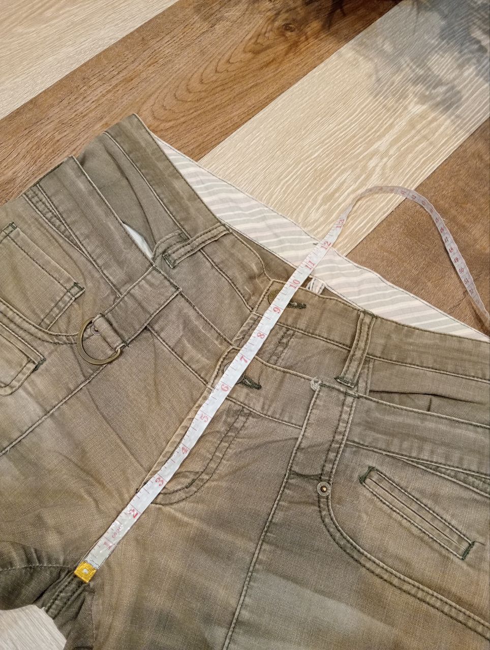 PPFM VINTAGE PPFM JAPAN DOUBLE WAIST CARGO-STYLE DENIM PANTS Size US 32 / EU 48 - 15 Thumbnail