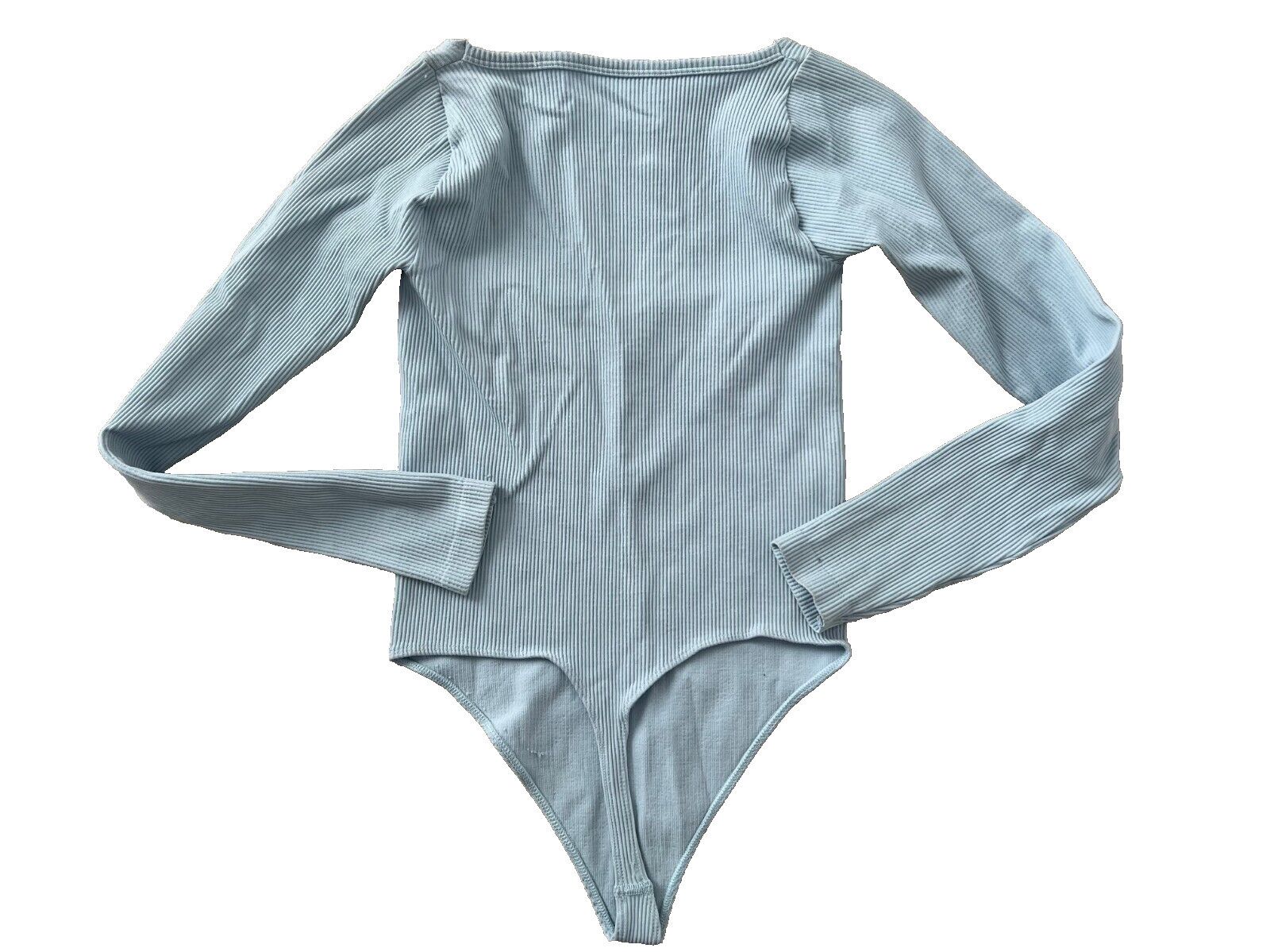 Urban Outfitters Out from Under by Urban Outfitters Rib Bodysuit Blue ( M/L ) Size M / US 6-8 / IT 42-44 - 2 Thumbnail