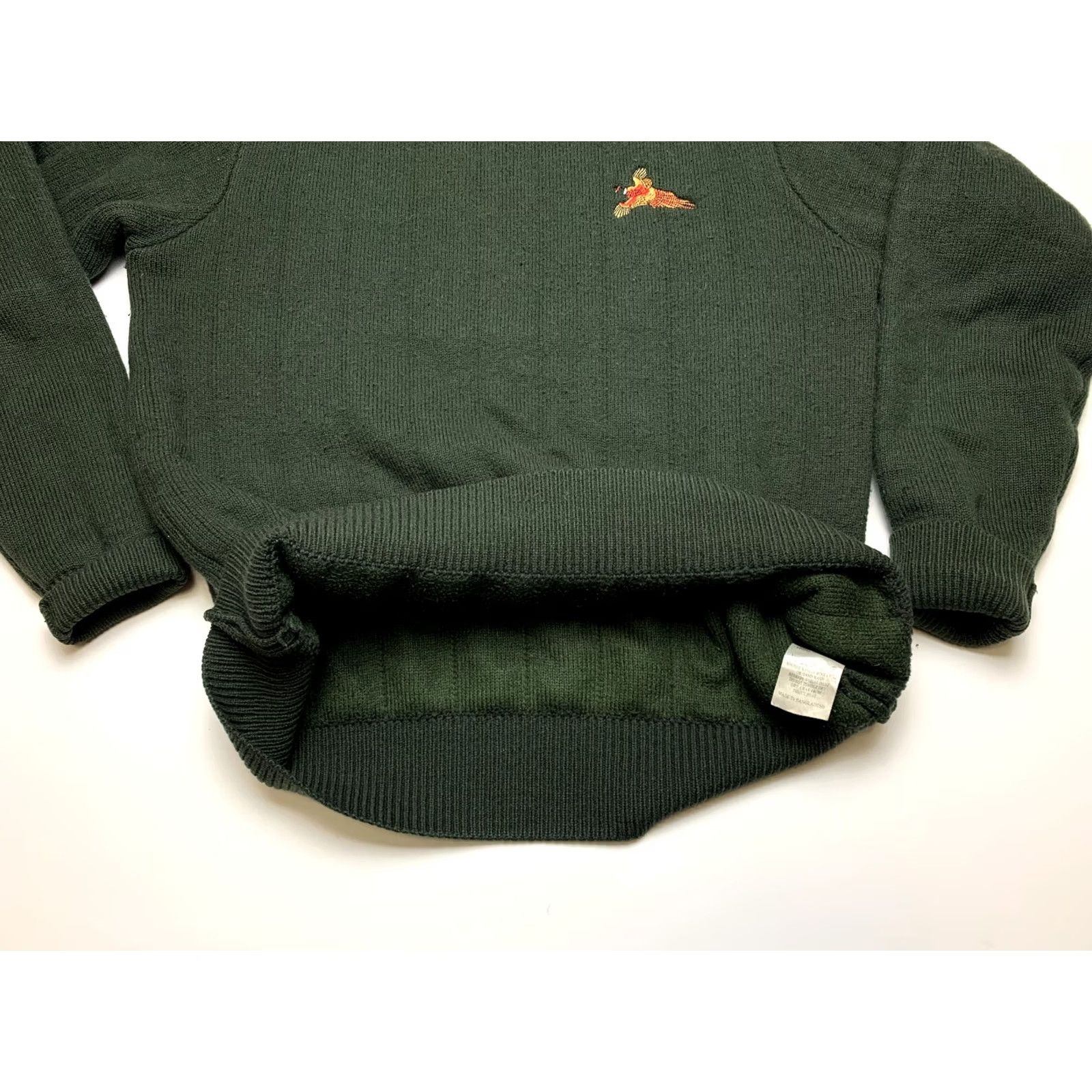 Vintage Rydale Knitted Warm Sweater Large Green Unisex Adults Pullover Knit Shirt Archives Ladies Mens Girls Boys Size US L / EU 52-54 / 3 - 6 Thumbnail