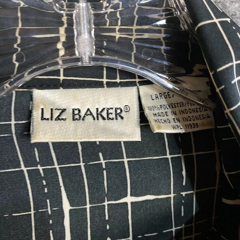 Other Liz Baker Button Up Top Women's Large Long Sleeve L Size L / US 10 / IT 46 - 3 Thumbnail