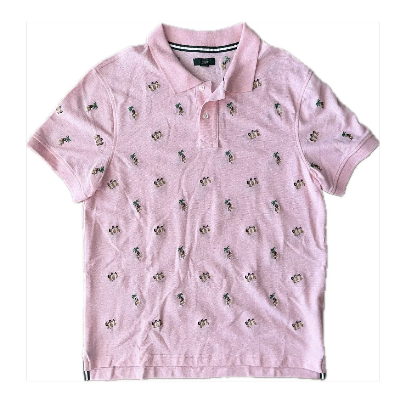 J.Crew All over embroidered polo Size US M / EU 48-50 / 2 - 1 Thumbnail