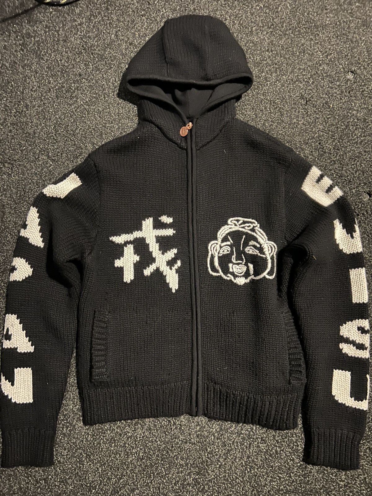 Evisu evisu cowichan hooded zip rare archived vintage Size US S / EU 44-46 / 1 - 1 Thumbnail